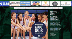 Desktop Screenshot of newcastlebasketball.com.au